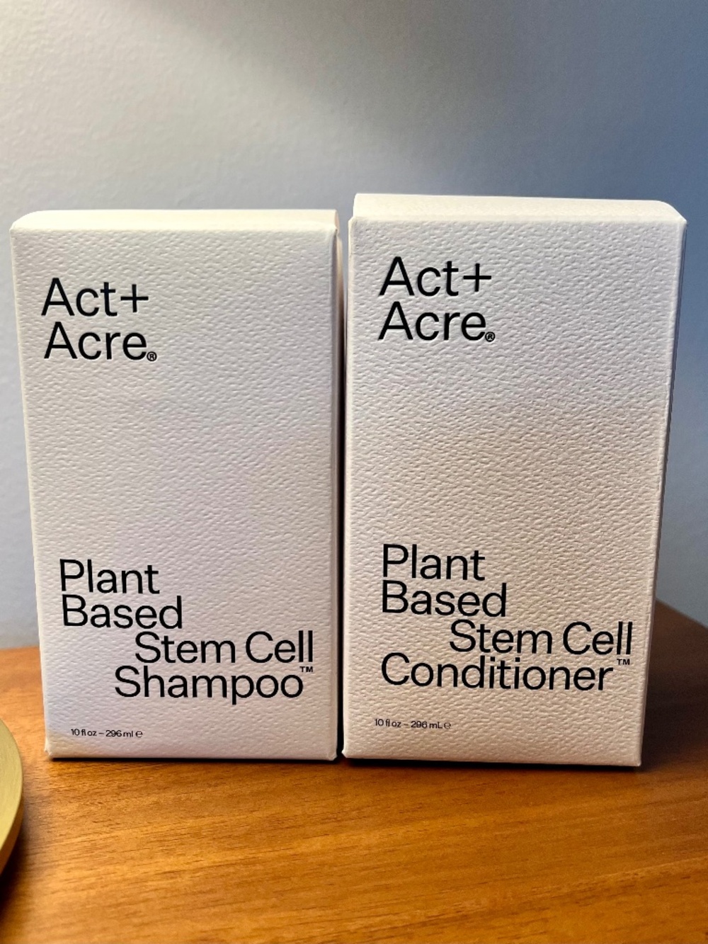 Act+Acre Stem Cell Shampoo and Conditioner
